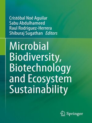 cover image of Microbial Biodiversity, Biotechnology and Ecosystem Sustainability